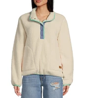 Roxy Long Sleeve Kipsie Plush Sherpa Jacket