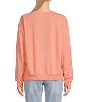 Roxy Long Sleeve Surfing By Moonlight Fleece Sweatshirt