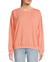 Roxy Long Sleeve Surfing By Moonlight Fleece Sweatshirt