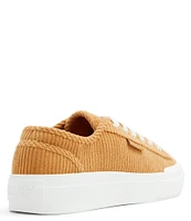 Roxy Marina Corduroy Retro Inspired Sneakers