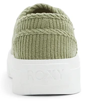 Roxy Marina Corduroy Retro Inspired Sneakers