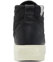 Roxy Marina Quilted High Top Sneakers