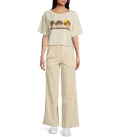 Roxy Maui Sessions Linen Blend Palazzo Pants