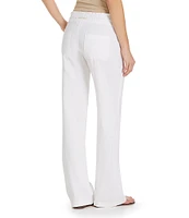 Roxy Oceanside Linen Blend Wide Leg Pants