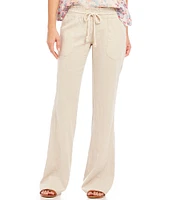 Roxy Oceanside Linen Blend Wide Leg Pants