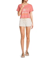 Roxy Oceanside Linen Blend Shorts