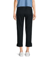 Roxy On The Seashore Mid Rise Linen/Poplin Jogger Pants
