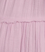 Roxy Palmy Days Ruffle Straps Tiered Midi Dress