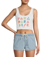 Roxy Para Paradise Dive Sleeveless Graphic Tank Top