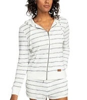 Roxy Perfect Wave Stripes Zip Up Hoodie