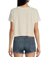 Roxy Saguaro Cropped Graphic T-Shirt