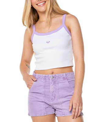 Roxy Sand Bar Cropped Tank Top