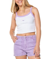 Roxy Sand Bar Cropped Tank Top