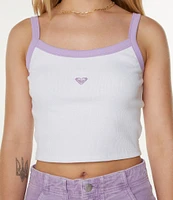Roxy Sand Bar Cropped Tank Top