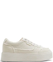 Roxy Sheilahh 2.0 Fray Trim Platform Sneakers