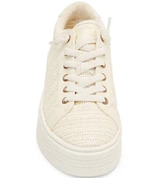 Roxy Sheilahh 2.0 Raffia Platform Sneakers