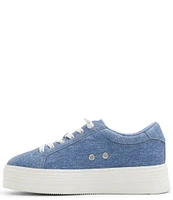 Roxy Sheilahh Denim Platform Sneakers