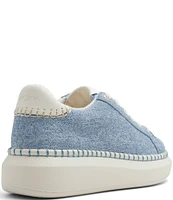 Roxy Stellar Denim Whipstitch Trim Platform Sneakers