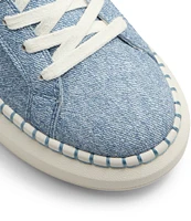 Roxy Stellar Denim Whipstitch Trim Platform Sneakers