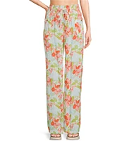 Roxy Sunset Daze Floral Printed Pull On Pants