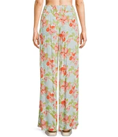 Roxy Sunset Daze Floral Printed Pull On Pants