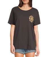 Roxy They See Me Short-Sleeve Boyfriend T-Shirt