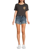 Roxy They See Me Short-Sleeve Boyfriend T-Shirt