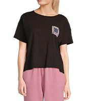 Roxy Wave Block Short Sleeve Graphic T-Shirt