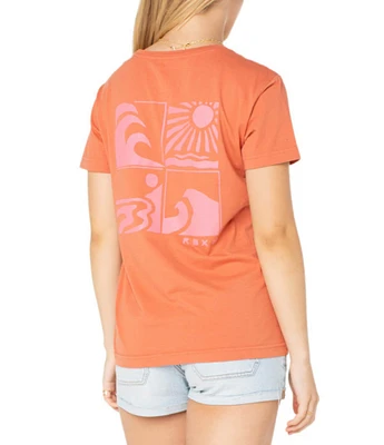 Roxy Wave Cuts Short Sleeve Jersey T-Shirt