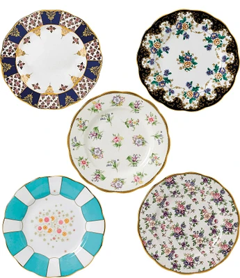 Royal Albert 100 Years 1900-1940 5-Piece Plate Set