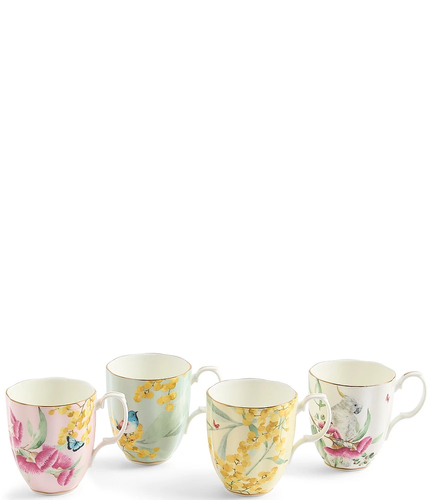 Royal Albert Miranda Kerr Australiana Mixed Mug Set - Set of 4