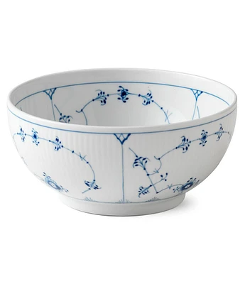 Royal Copenhagen Blue Fluted Plain 1.75 Quart Serving Bowl
