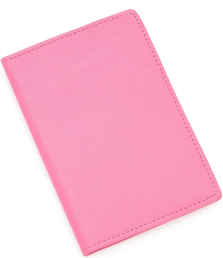 ROYCE New York Leather RFID-Blocking Passport Case