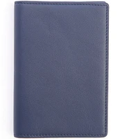 ROYCE New York RFID Blocking Leather Passport Wallet