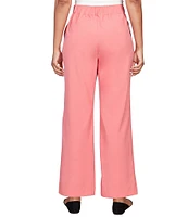 Ruby Rd. Elastic Back Waist Straight Leg Pants