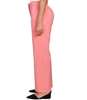 Ruby Rd. Elastic Back Waist Straight Leg Pants