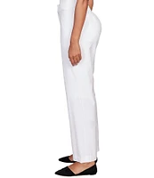 Ruby Rd. Elastic Back Waist Straight Leg Pants