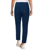 Ruby Rd. Extra Stretch Denim Straight Leg Ankle Pull-On Pants