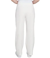 Ruby Rd. Luxe Rib Straight Leg Pull-On Pants