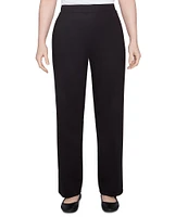 Ruby Rd. Luxe Straight Leg Pull-On Pants