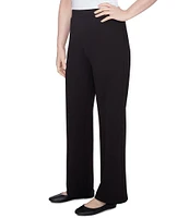 Ruby Rd. Luxe Straight Leg Pull-On Pants