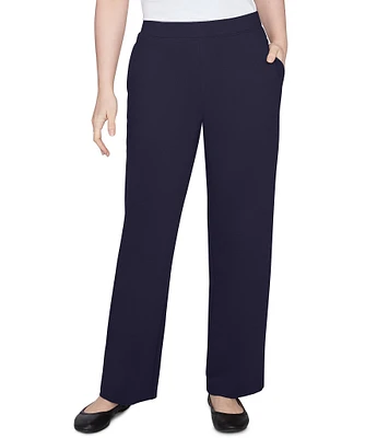 Ruby Rd. Luxe Straight Leg Pull-On Pants