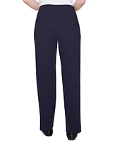 Ruby Rd. Luxe Straight Leg Pull-On Pants