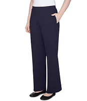 Ruby Rd. Luxe Straight Leg Pull-On Pants