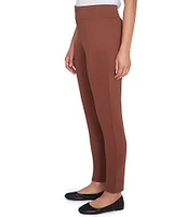 Ruby Rd. Petite Size Ponte Straight Leg Pull-On Legging