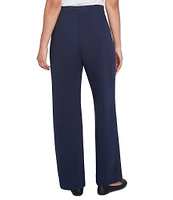 Ruby Rd. Petite Size Straight Leg Pull-On Pants