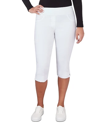 Ruby Rd. Petite Size Tech Clamdigger Pull-On Pants