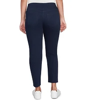 Ruby Rd. Petite Size Twill Pull-On Ankle Pants