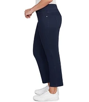 Ruby Rd. Petite Size Twill Pull-On Ankle Pants