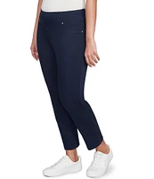Ruby Rd. Petite Size Twill Pull-On Ankle Pants